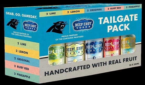 DEEP EDDY TAILGATE VARIETY  50ML 10PK