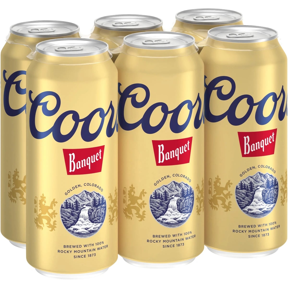 COORS BANQUET 6PK CAN 16OZ