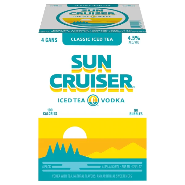 SUN CRUISER LEMONADE 4PK 12OZ
