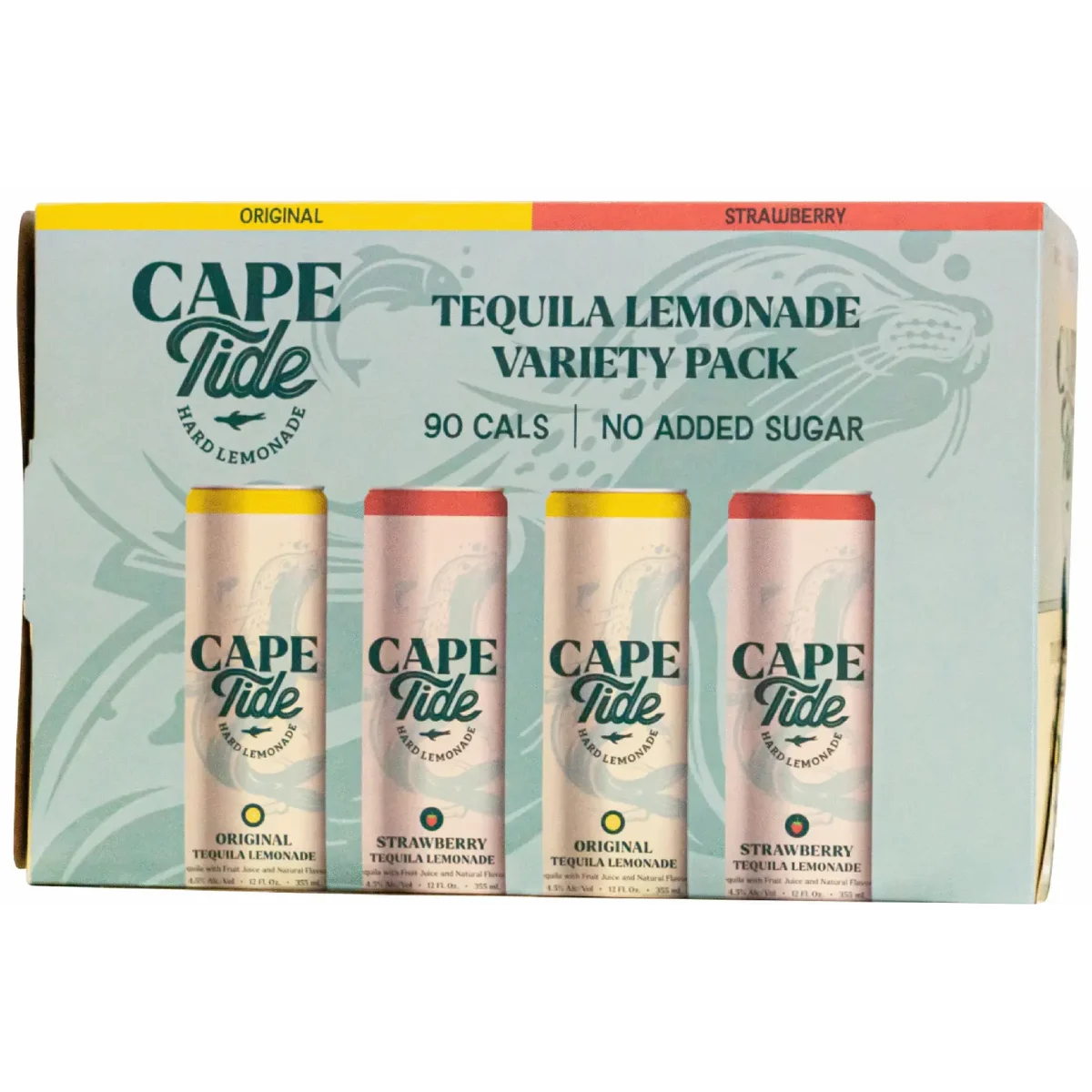 CAPE TIDE TEQUILA LEMONADE VARIETY 8 PK 12OZ