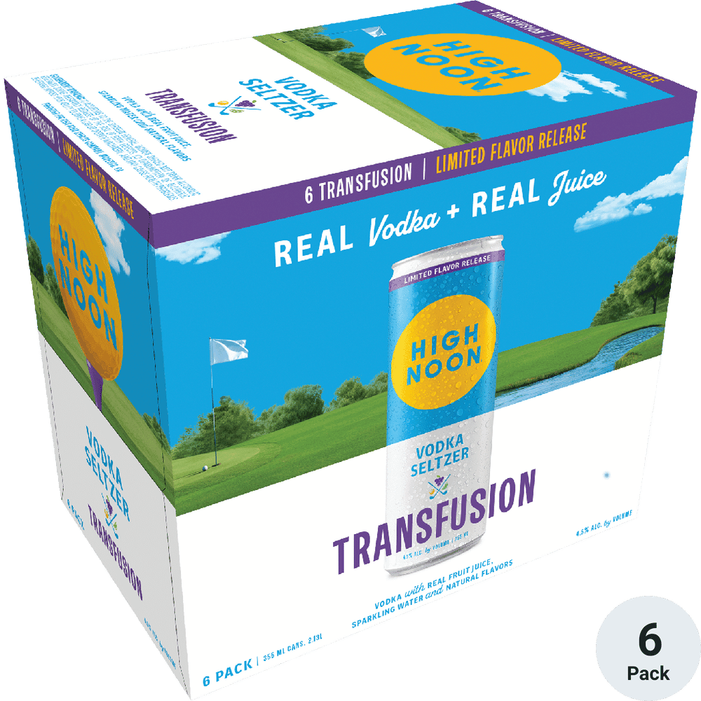 HIGH NOON TRANSFUSION 6PK 355 ML