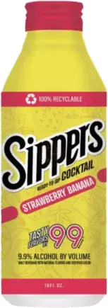 99 SIPPER STRAWBERRY BANANA 4PK 16 OZ