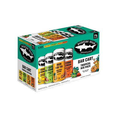 DOGFISH HEAD BAR CART TROPICAL MIX 8PK 12OZ
