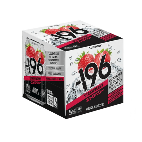 MINUS 195 STRAWBERRY 4PK 355ML