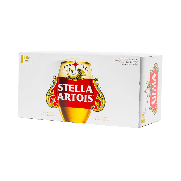 STELLA ARTOIS 18PK CAN 12 OZ