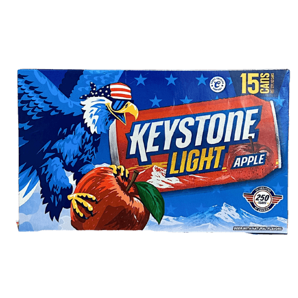 KEYSTONE LIGHT APPLE 15PK 12 OZ