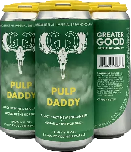 GREATER GOOD PULP DADDY NEIPA 4 PK 16 OZ