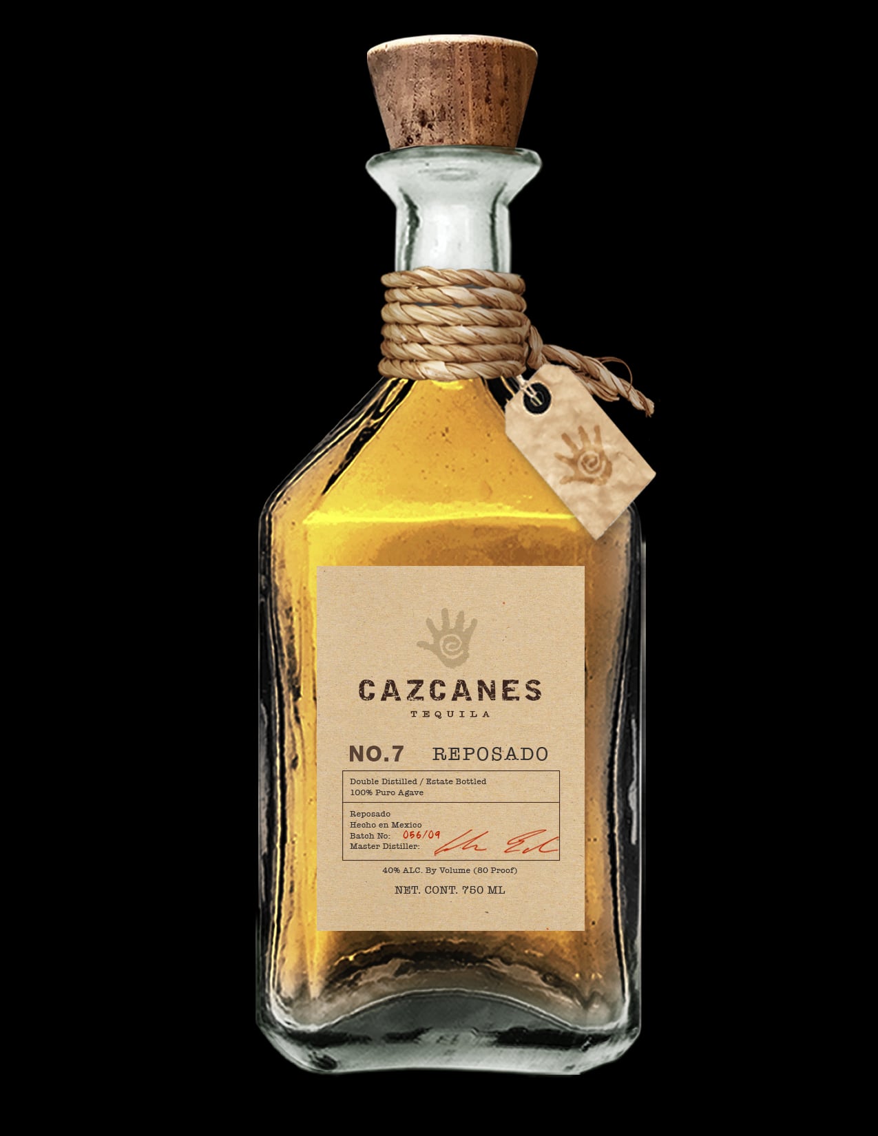 CAZCANES #7 REPOSADO 750 ML