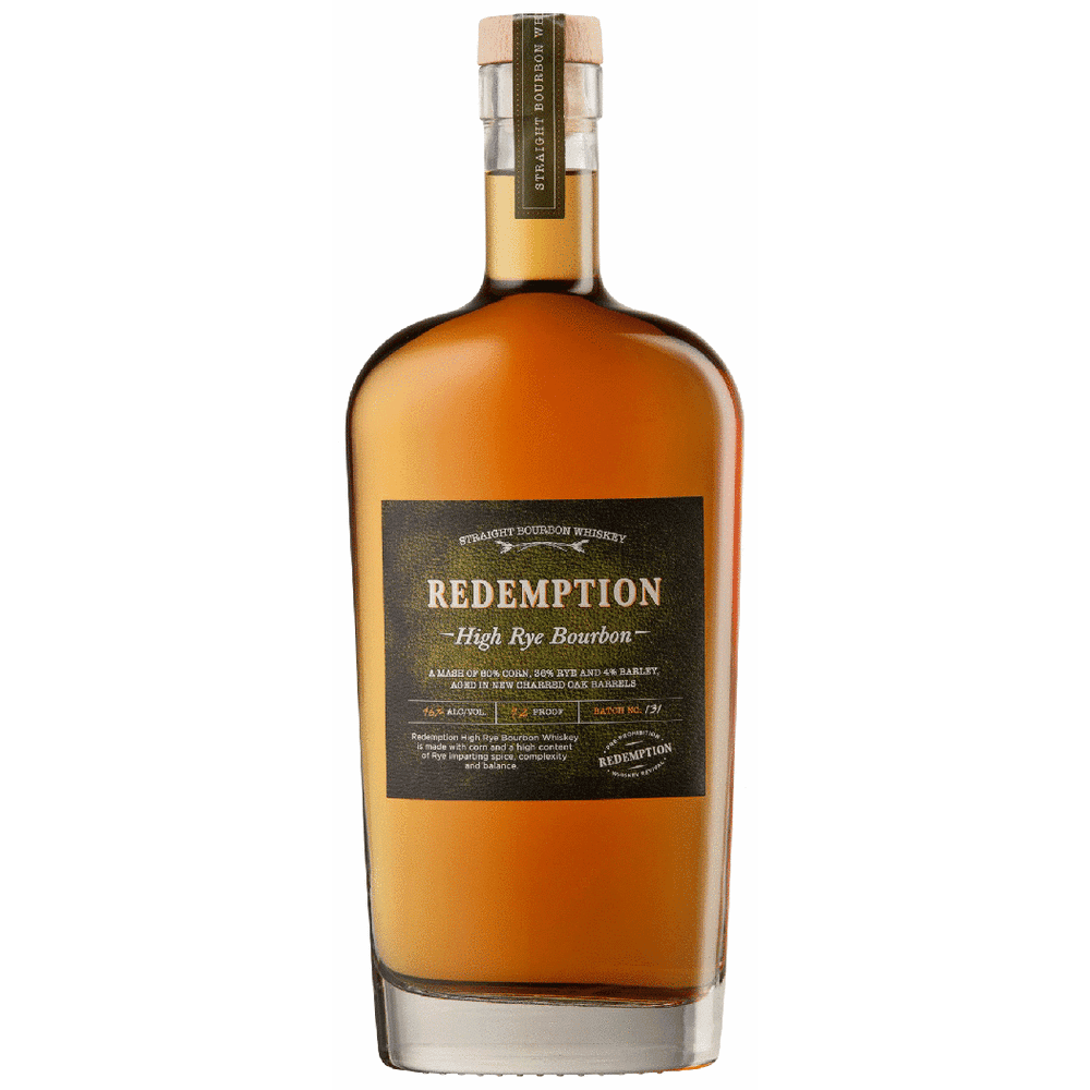 REDEMPTION HIGH RYE BOURBON 750 ml