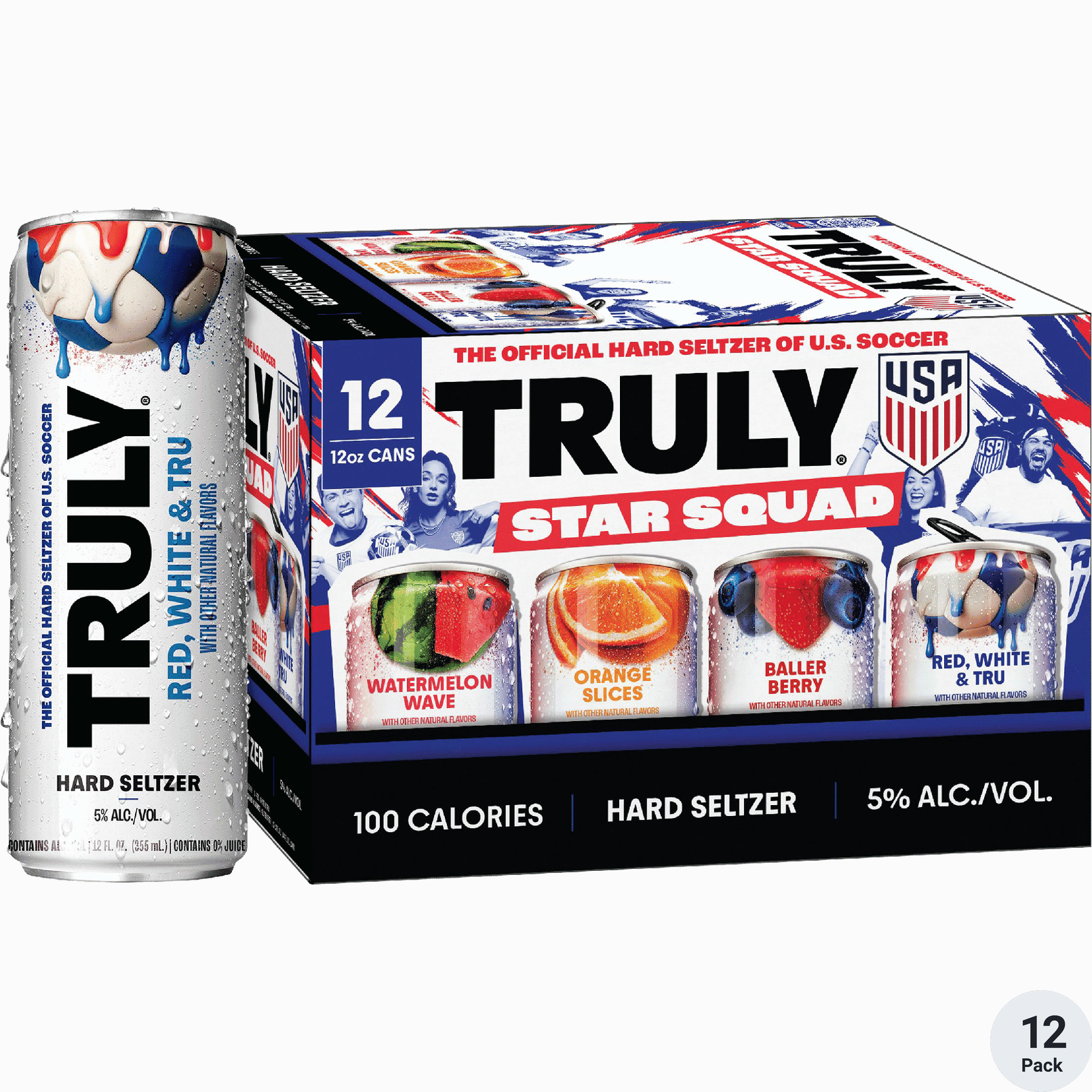 TRULY BRUNCH/POOL/CELEBRATION/STAR SQUAD VARIETY 12 CANS 12 OZ