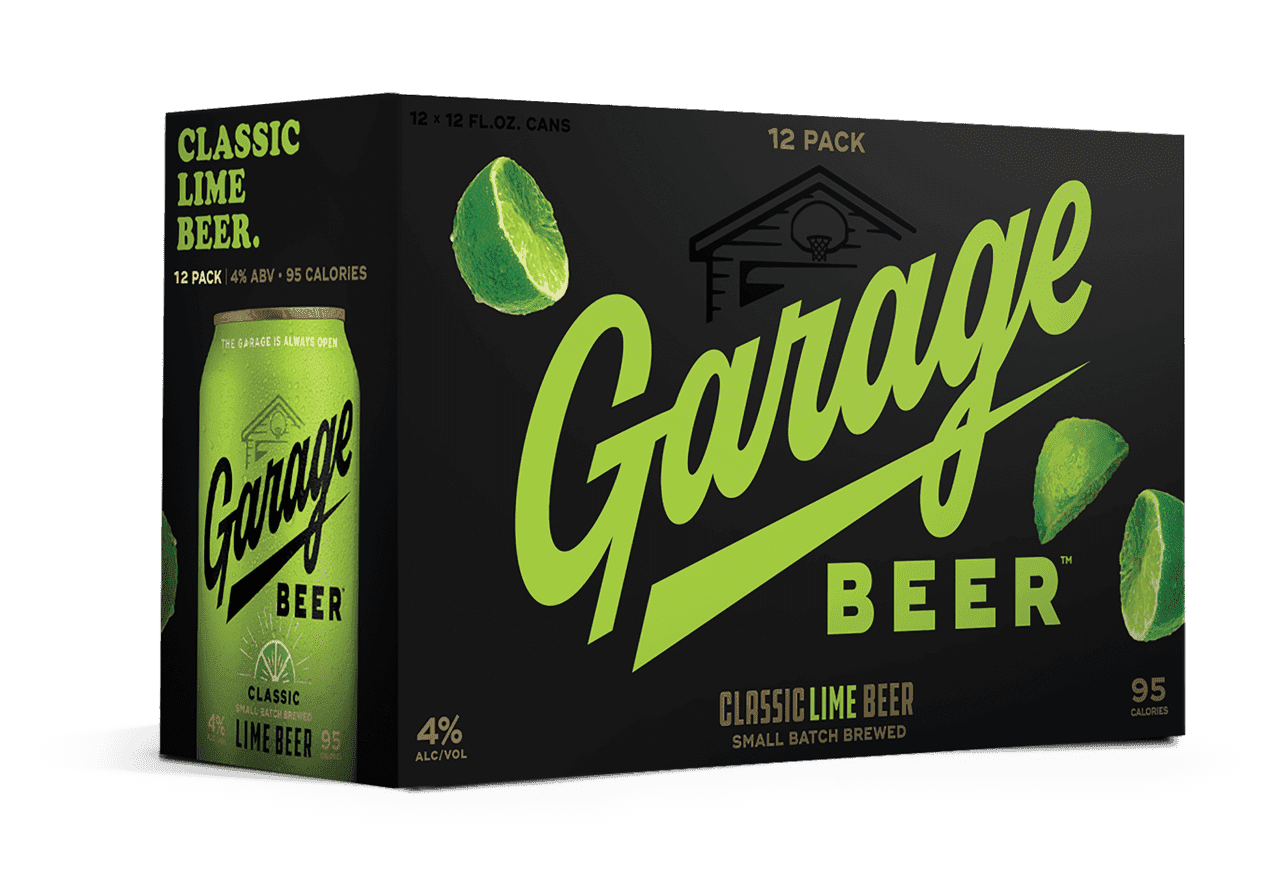 GARAGE LIME BEER 12PK CAN 12 OZ