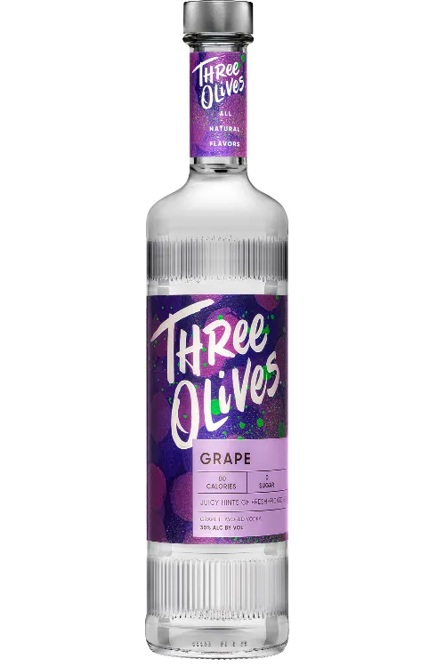 THREE OLIVE GRAPE 750ML