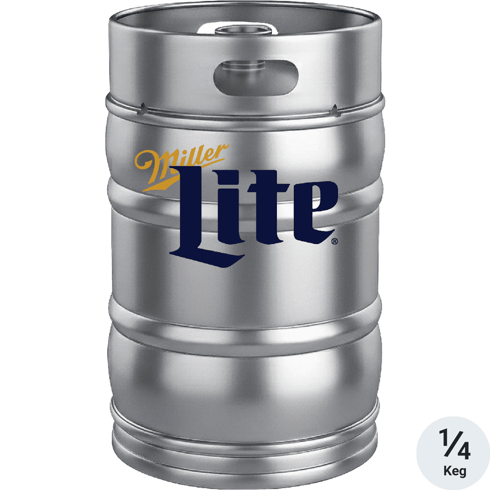 MILLER LITE 1/4 KEG
