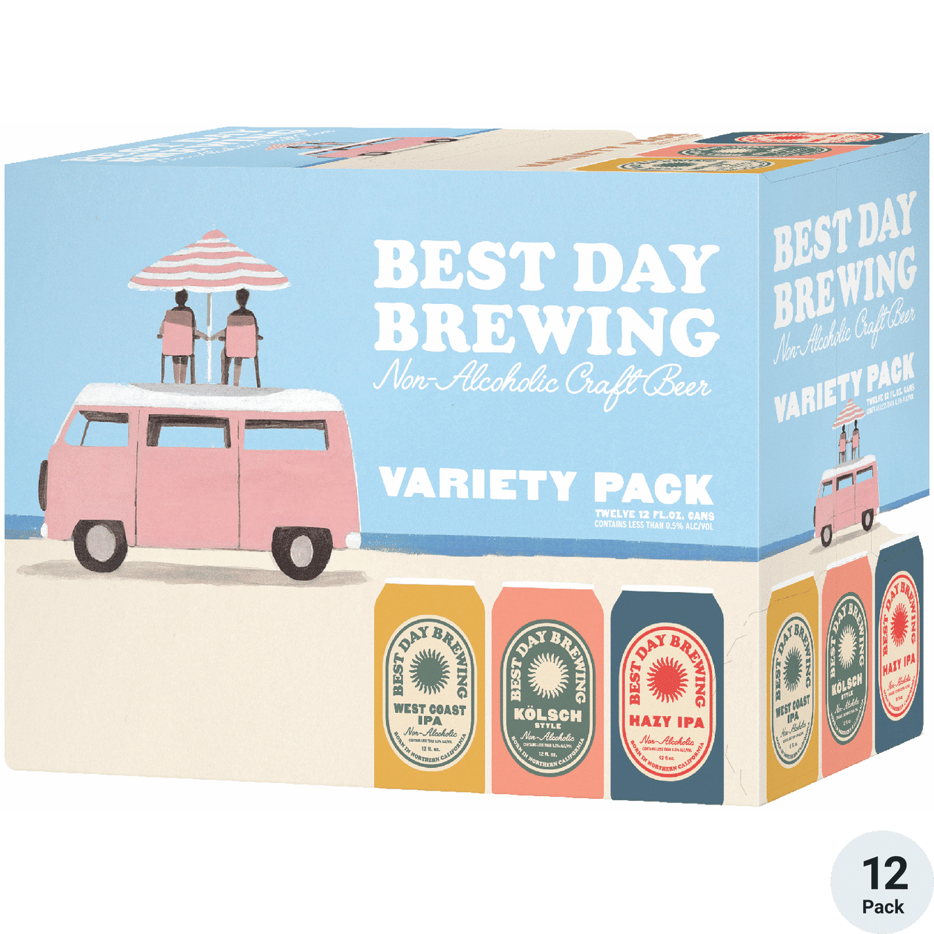 BEST DAY BREWING VARIETY PACK  N/A 12PK CAN 12OZ