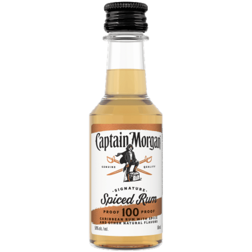 CAPTAIN MORGAN SPICED 100 PROOF 50ML