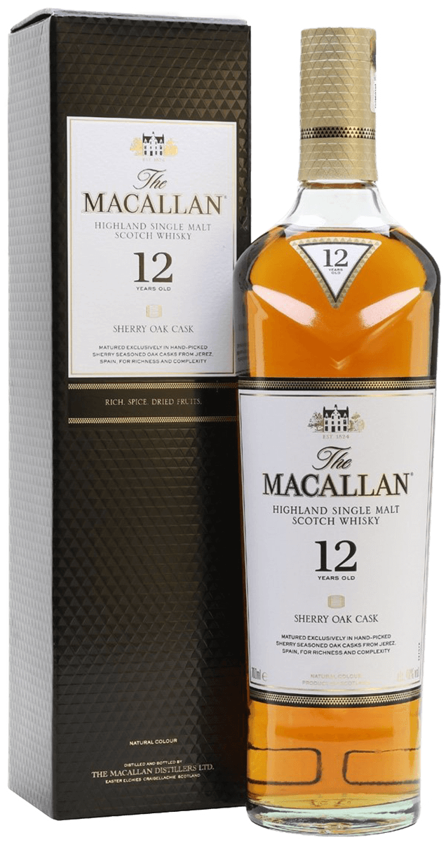 MACALLAN 12 YR SHERRY OAK 750ML