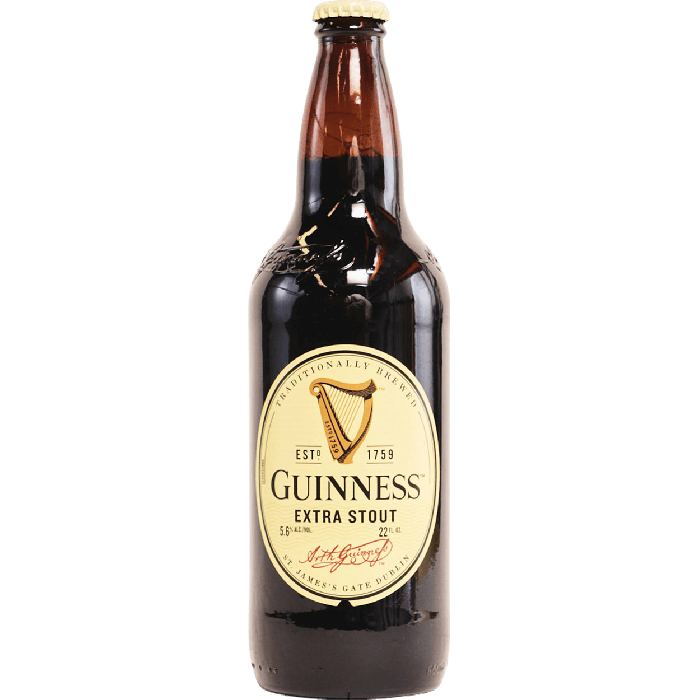 GUINNESS EXTRA STOUT BOTTLE 22 OZ