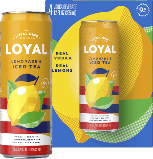 LOYAL LEMONADE TEA 4PK 355ML