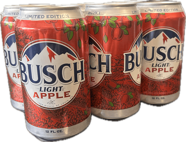 BUSCH LIGHT APPLE 6 PK 12 OZ